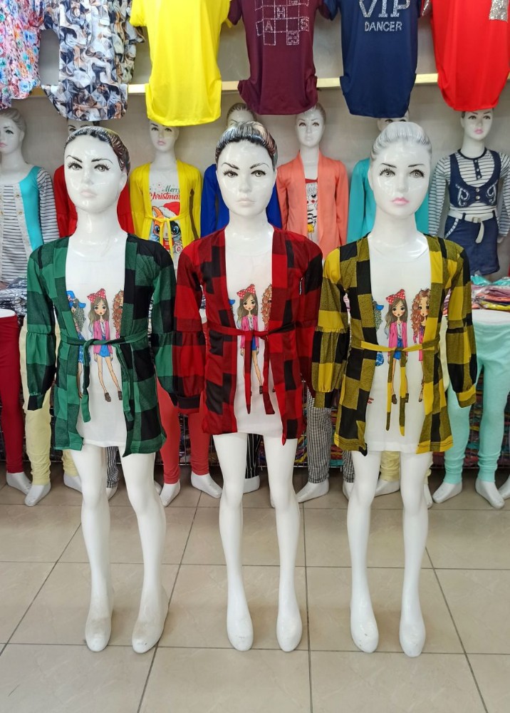 تونیک دخترانه فروش عمده پوشاک