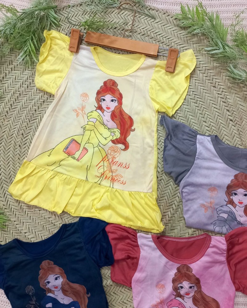 سارافون دخترانه #کد4343 فروش عمده پوشاک