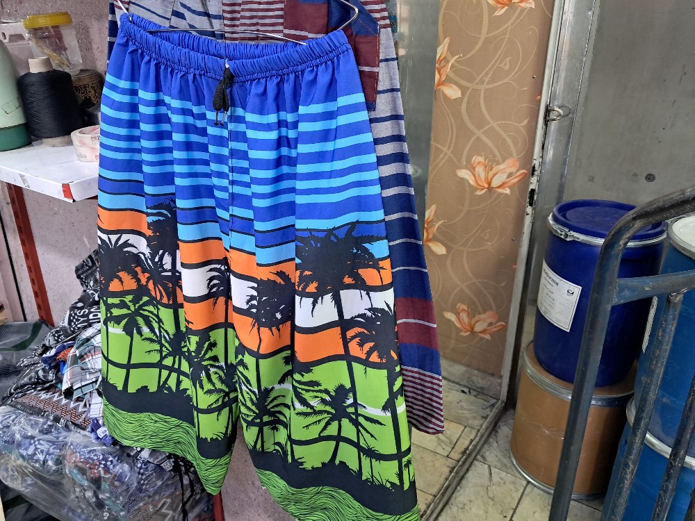 شلوارک ساحلی فروش عمده پوشاک