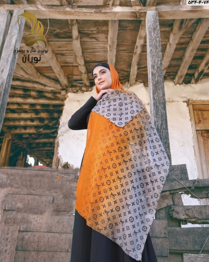 شال نخی لانا طیفی اعلاء (شال حراجی) فروش عمده پوشاک
