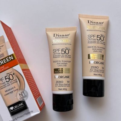 خرید عمده ضدافتاب spf50 رنگی دیسار