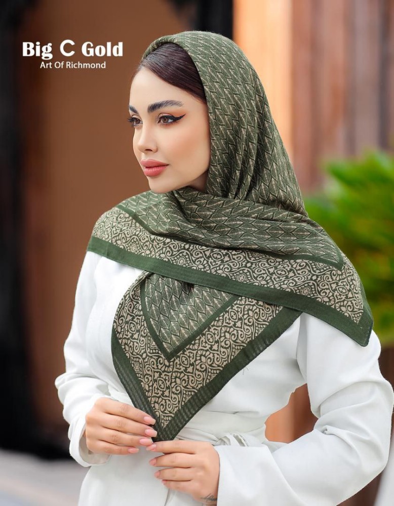 خرید عمده روسری نخی زنانه سایز ۱۰۰