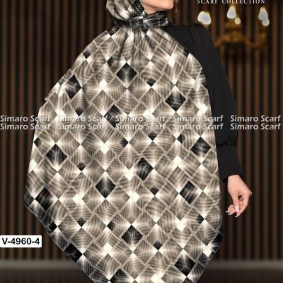 خرید عمده روسری کرپ حریر سایز ۱۴۰