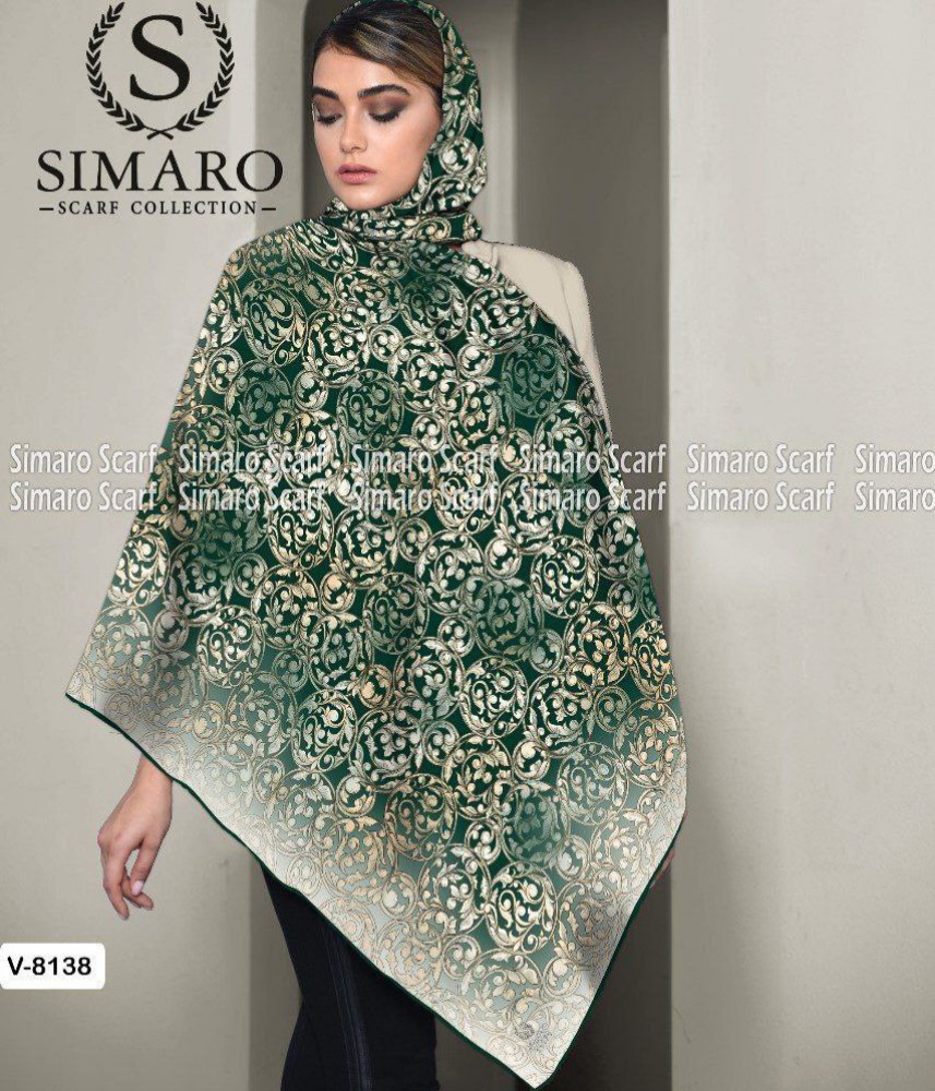 خرید عمده روسری کرپ حریر سایز ۱۴۰