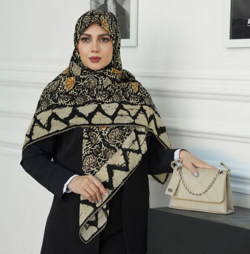 خرید عمده روسری نخی زنانه سایز ۱۴۰