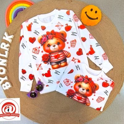 خرید عمده بلوز فینگردار خرسی