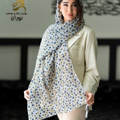 خرید عمده شال نخی پلیسه طرحدار اعلاء