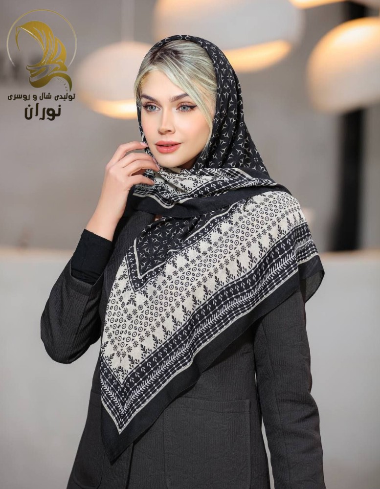 خرید عمده روسری کرپ نخ با کیفیت اعلاء