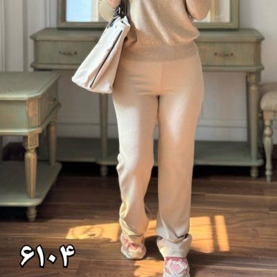 خرید عمده شلوار لگ قواره دار کبریتی کد6104