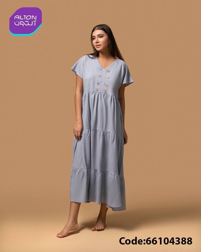 خرید عمده پیراهن چین دار زنانه