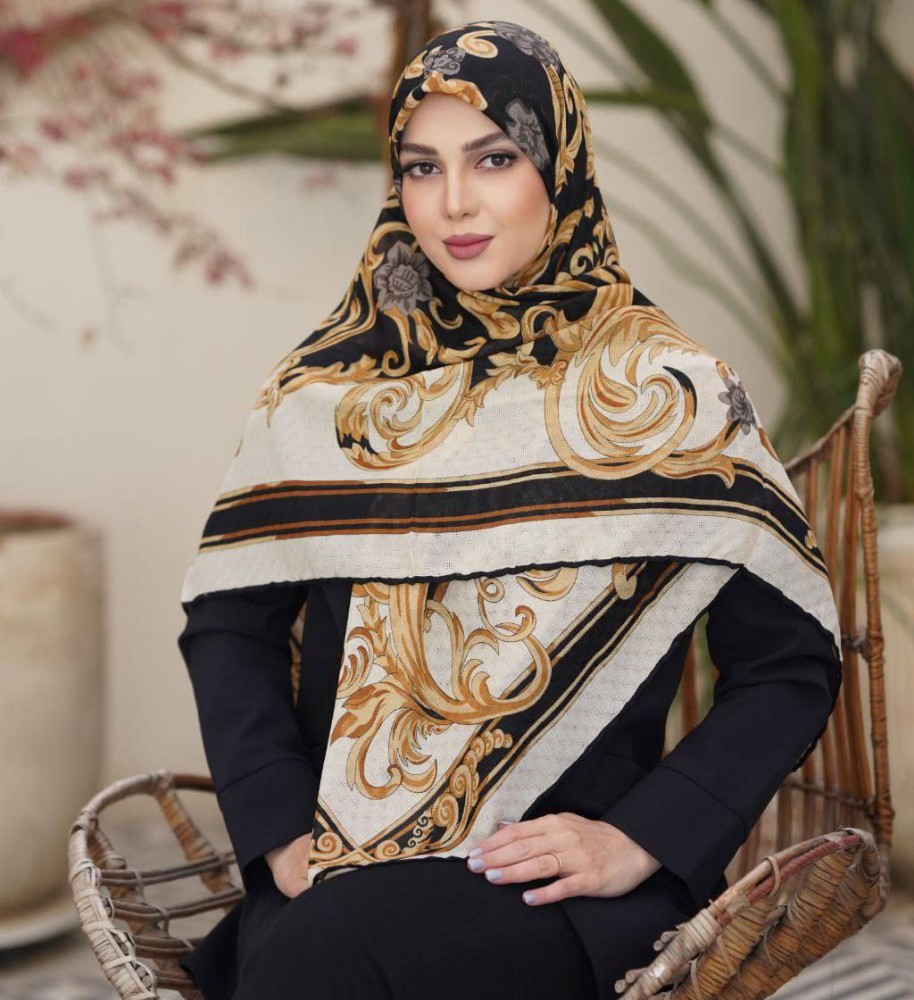 فروش عمده روسری زنانه نخی سایز ۱۴۰ - شال و روسری زنانه عمده