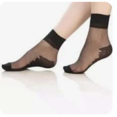فروش عمده جوراب زنانه شیشه ای کفه دار - جوراب زنانه عمده
