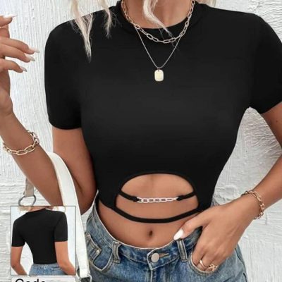 خرید عمده کراپ تیپ پایین کارتیر - تاپ و تیشرت زنانه عمده