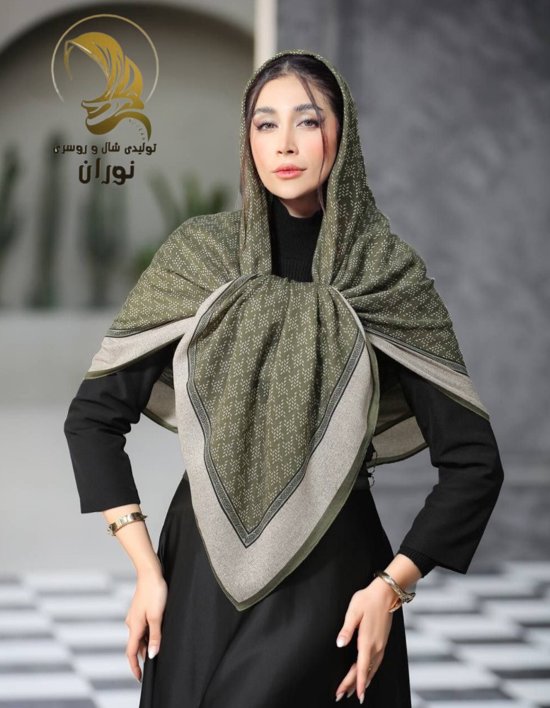 خرید عمده روسری نخی بهاره چرخ دوخت اعلاء - شال و روسری زنانه عمده