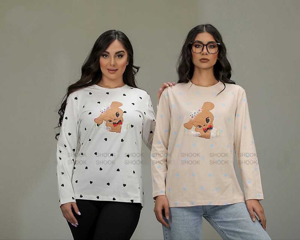 خرید عمده ️بلوز سوپر پنبه ازبک گلوبال ️ کد3520 - ست بلوز شلوار زنانه عمده