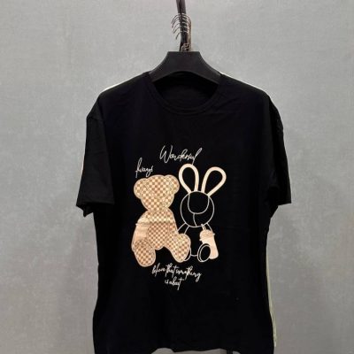 خرید عمده ️تیشرت لانگ سوپر پنبه فول قواره لش گرم بالا ️ - تاپ و تیشرت زنانه عمده