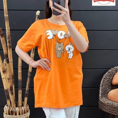 خرید عمده تیشرت لانگ لاو - تاپ و تیشرت زنانه عمده