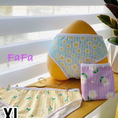 خرید عمده شورت نخ پنبه کبریتی طرح طنابی زنانه اعلاء برندفافا - شورت زنانه عمده