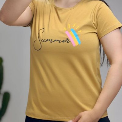 فروش عمده تیشرت زنانه پنبه - تاپ و تیشرت زنانه عمده