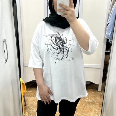 خرید عمده تیشرت چاپی - تاپ و تیشرت زنانه عمده