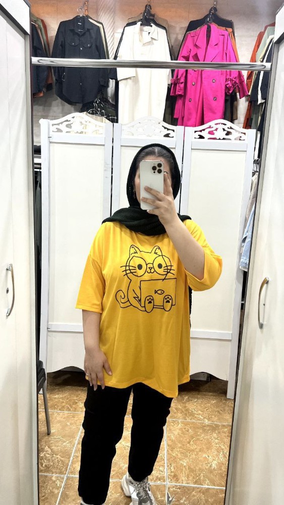 خرید عمده تیشرت چاپی - تاپ و تیشرت زنانه عمده