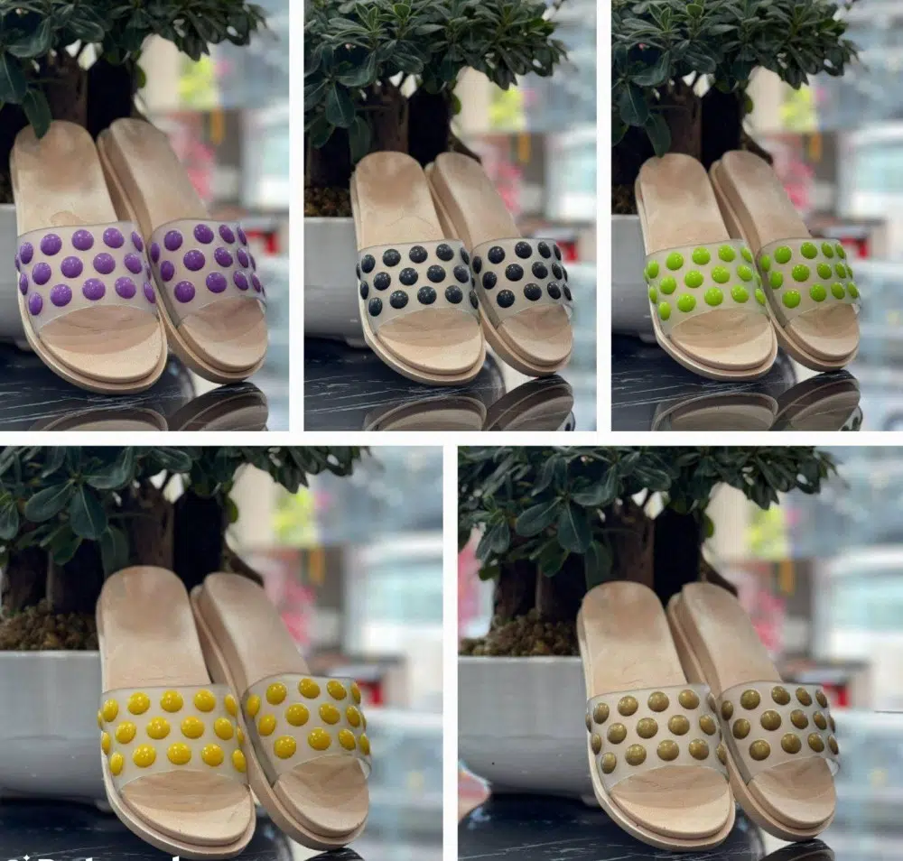 فروش عمده دمپایی زنانه ژله ای - دمپایی زنانه عمده