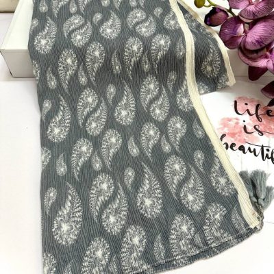 فروش عمده شال پلیسه تابستانه زنانه ریچ استار - شال و روسری زنانه عمده