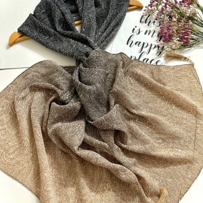 فروش عمده شال پلیسه تابستانه زنانه ریچ استار - شال و روسری زنانه عمده