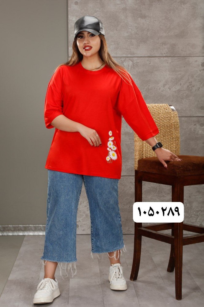 خرید عمده تیشرت لانگ دورس اسپان - تاپ و تیشرت زنانه عمده