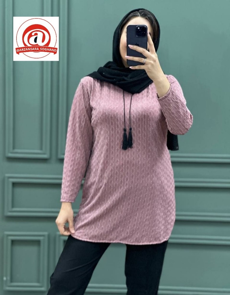 خرید عمده تونیک ژاکارد - تونیک زنانه عمده