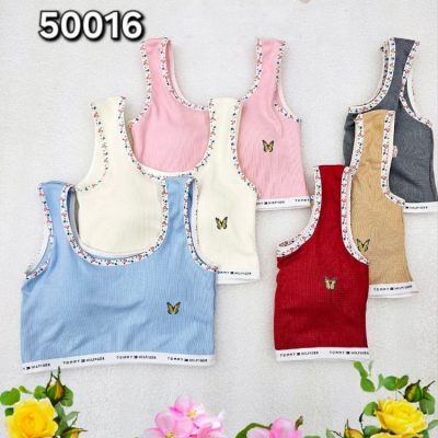 خرید عمده ️نیم تنه کبریتی پد متحرک دخترانه ️ کدb_50016 - سوتین دخترانه عمده