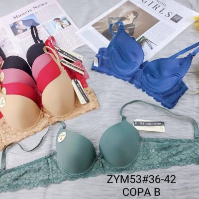 فروش عمده سوتین اسفنجی فنردار زنانه کاپB اعلاء - سوتین زنانه عمده