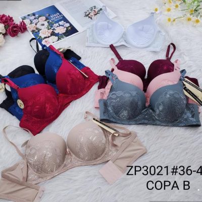 فروش عمده سوتین اسفنجی فنردار زنانه کاپB اعلاء - سوتین زنانه عمده