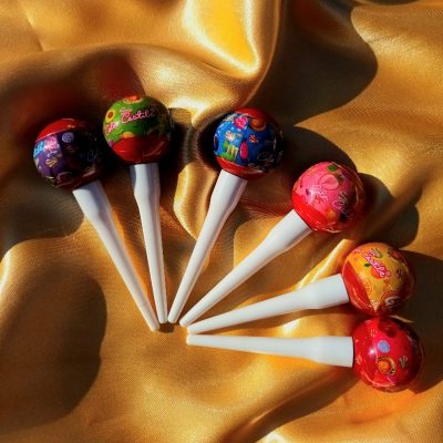خرید عمده رژ لب مایع طرح آبنبات - آرایشی لب عمده