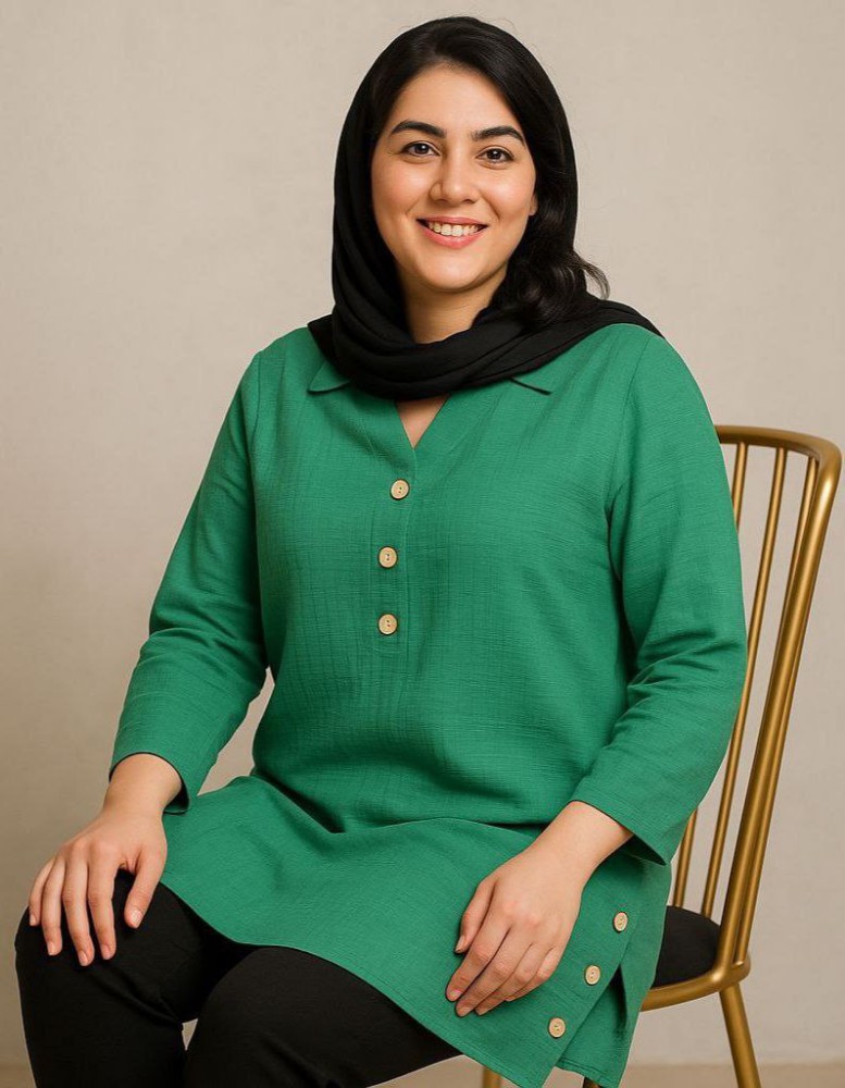 فروش عمده تونیک زنانه پارچه اسلپ - تونیک زنانه عمده