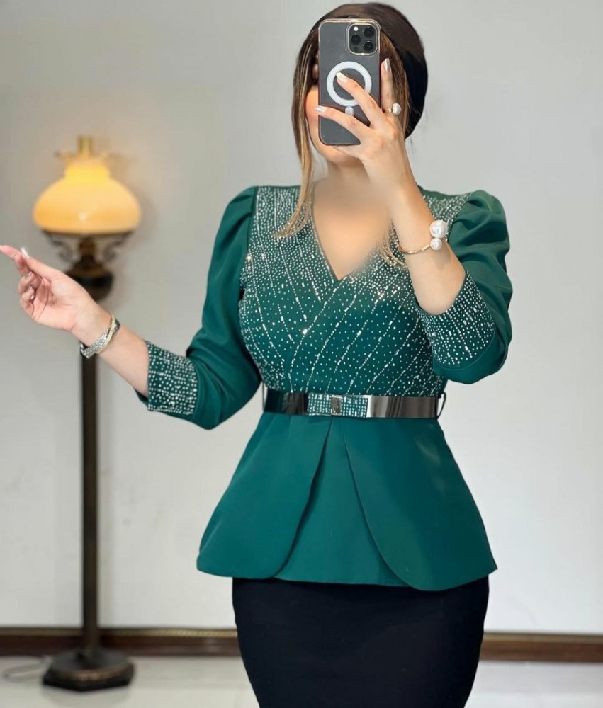 فروش عمده شومیز زنانه نگینی - شومیز زنانه عمده