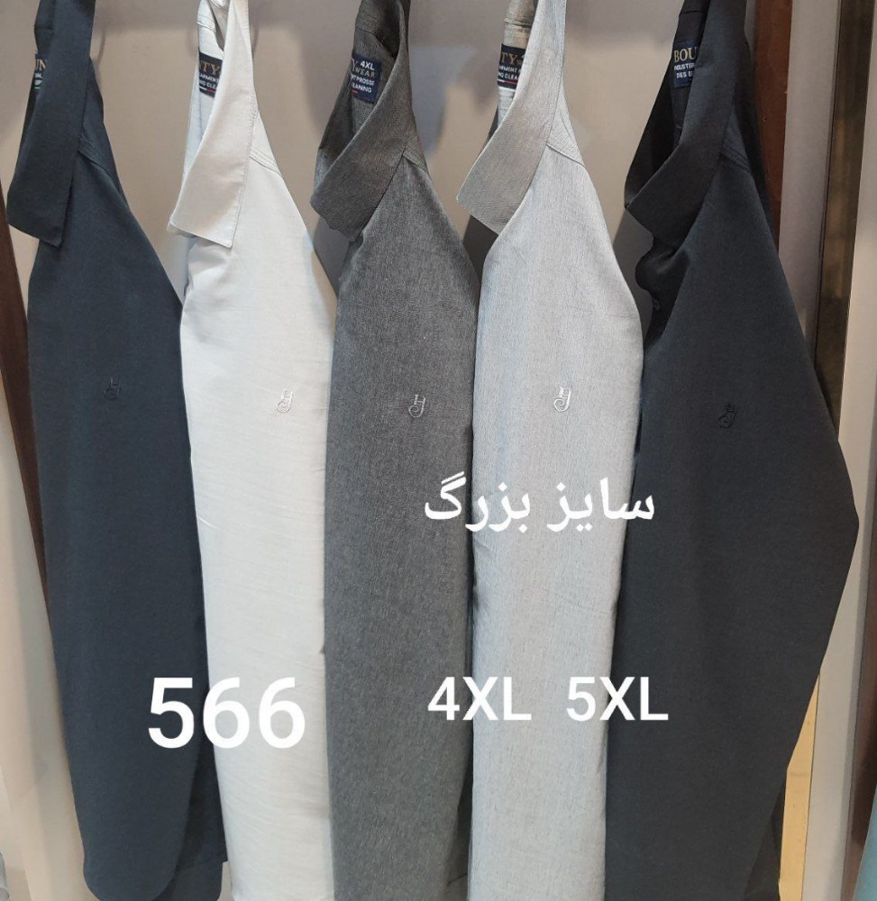فروش عمده پیراهن مردانه سایز بزرگ آستین کوتاه - پیراهن مردانه عمده