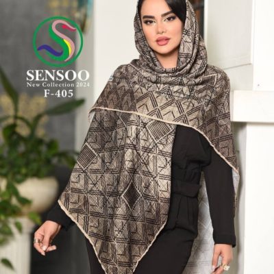 فروش عمده روسری کرپ حریر سایز ۱۴۰ - شال و روسری زنانه عمده