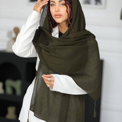 فروش عمده شال زنانه نخی برشکا ساده - شال و روسری زنانه عمده