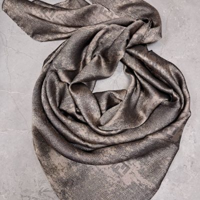 فروش عمده روسری نخی زنانه مجلسی سایز ۱۰۰ - شال و روسری زنانه عمده