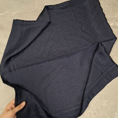 فروش عمده روسری زنانه مجلسی ژاکارد سایز ۱۱۰ - شال و روسری زنانه عمده
