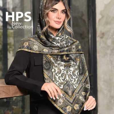 فروش عمده روسری زنانه نخی گارزا چاپی سایز ۱۴۰ - شال و روسری زنانه عمده
