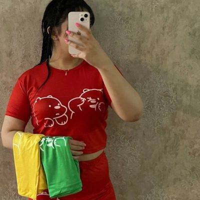 خرید عمده کراپ شورتک اسپرت سوپر اسپان - ست تاب شلوارک زنانه عمده