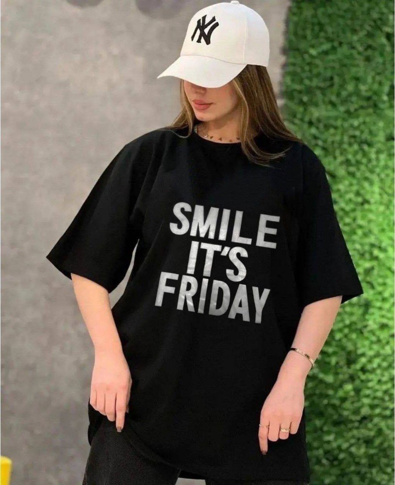 خرید عمده تیشرت دورس اسپان چاپ smile - تاپ و تیشرت زنانه عمده