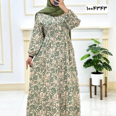 خرید عمده مانتو ساحلی یقه بنددار بوگاتی - ساحلی زنانه عمده