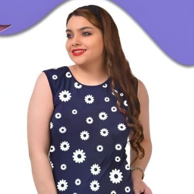 خرید عمده تاپ چاپی سوپر اسپان - تاپ و تیشرت زنانه عمده