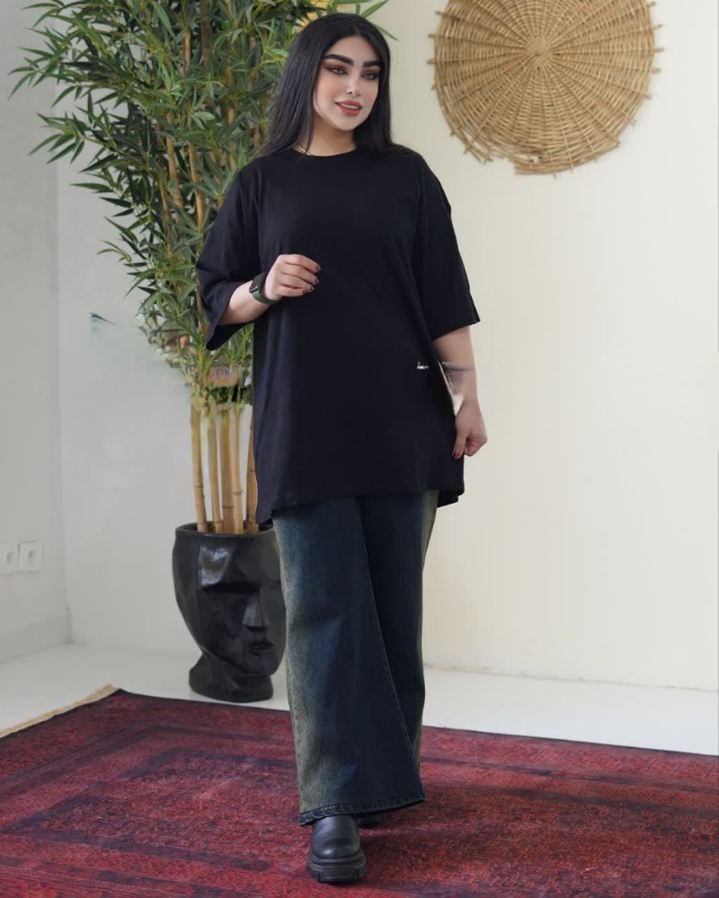 خرید عمده تیشرت لانگ - تاپ و تیشرت زنانه عمده