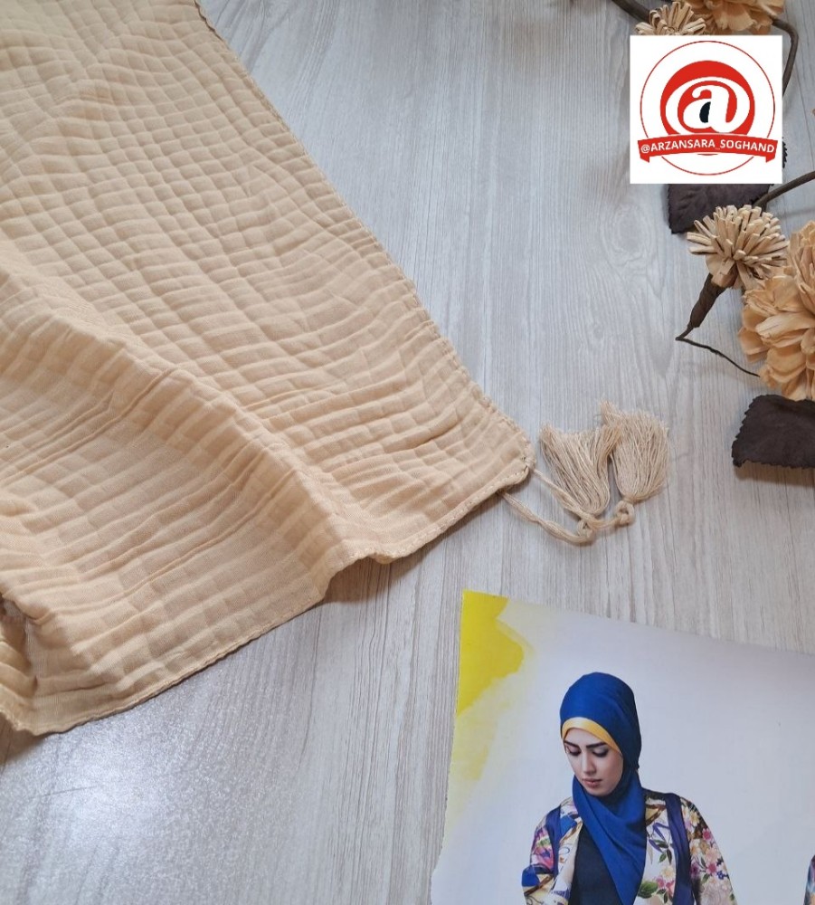 خرید عمده شال نخی پلیسه - شال و روسری زنانه عمده