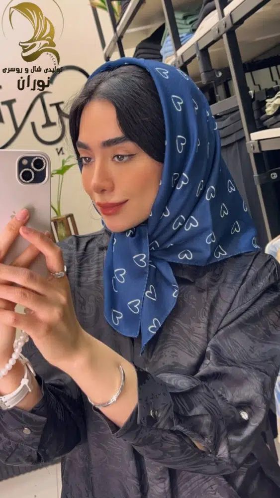 فروش عمده روسری نخی مینی اسکارف اعلاء - شال و روسری زنانه عمده