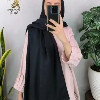 فروش عمده شال نخی زنبوری منگوله دار اعلاء - شال و روسری زنانه عمده